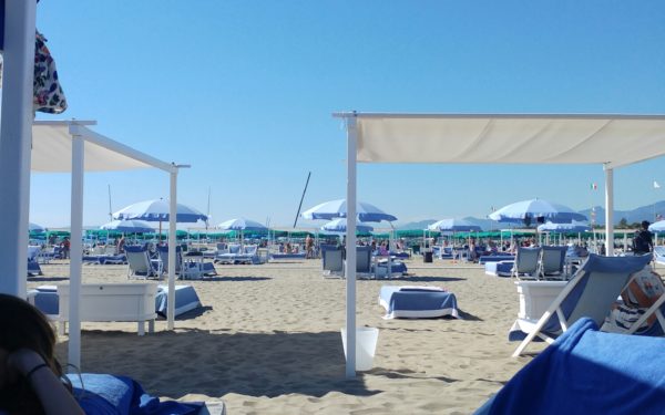 Spiaggia forte dei marmi